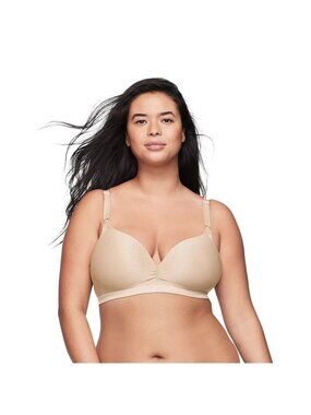 Warners Bra Size 38B Butterscotch Wireless Lift Comfort NEW